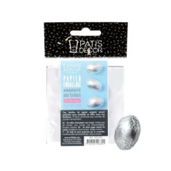 Emballage Pour Bonbons Argenté 50 feuilles Patisdécor