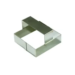 Emporte Pièce Carré en Inox 12x12 cm