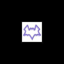 Emporte Pièce Inox Chauve-Souris Bord Epais Violet Wilton