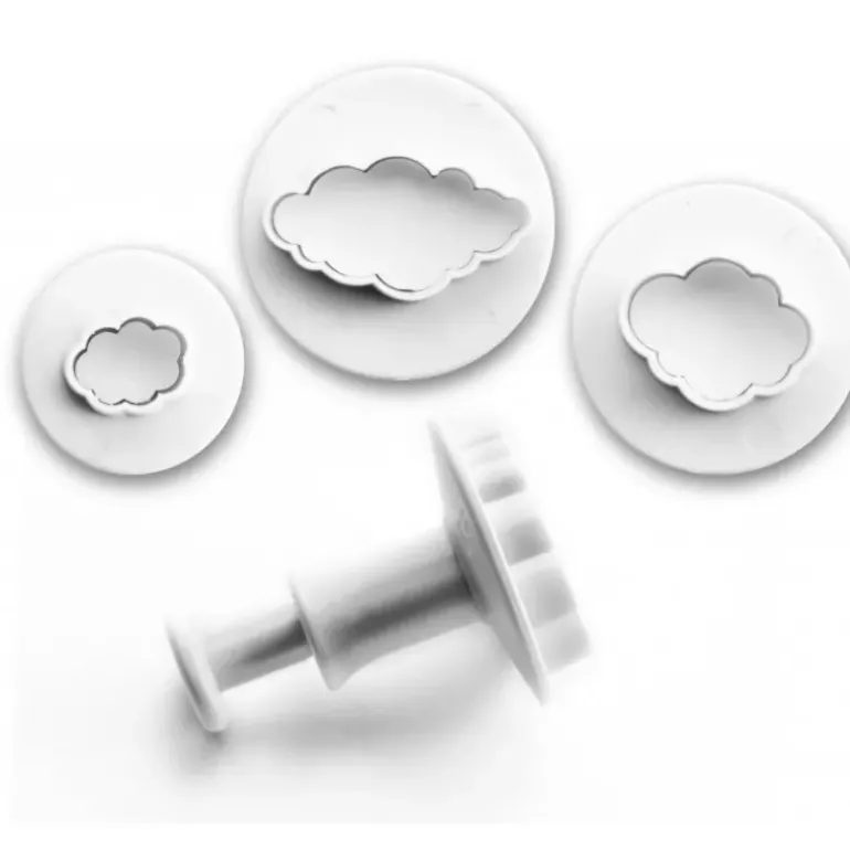 Emporte-Pièce avec Poussoir Nuage (x3) Ibili