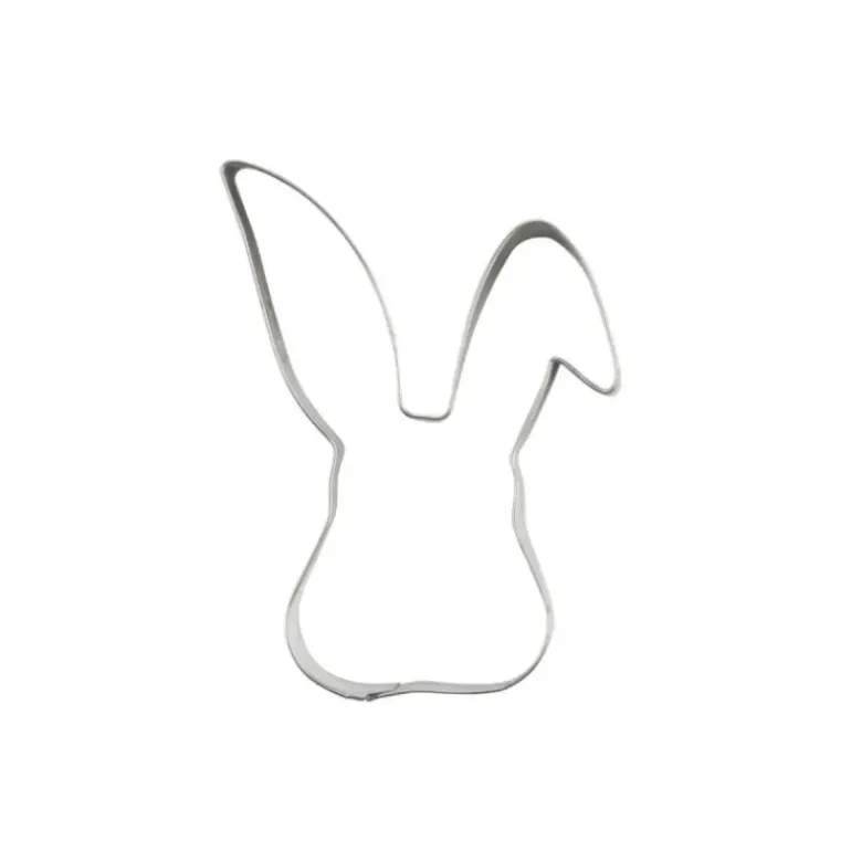 Emporte-Pièce Fer Blanc Tête de Lapin 8 cm Dr.Oetker