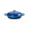 Faitout Azur en Fonte avec Intérieur Sable 30 cm Le Creuset Signature