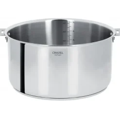 Faitout Casteline Ø 24 cm Manche Amovible Inox Cristel