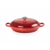 Faitout Cerise en Fonte avec Intérieur Sable 30 cm Le Creuset Signature