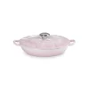 Faitout Fonte Émaillée Pétales Shell Pink 26 cm Le Creuset