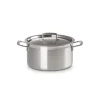 Faitout Inox 24 cm avec Couvercle Le Creuset