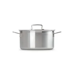Faitout Inox 24 cm avec Couvercle Le Creuset