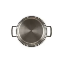 Faitout Inox 24 cm avec Couvercle Le Creuset
