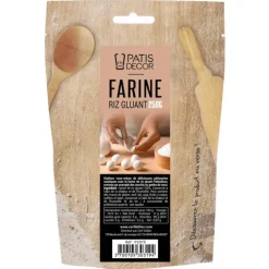 Farine de Riz Gluant 250 g Patisdécor