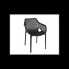 Fauteuil de Jardin Air XL Noir Siesta