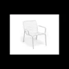 Fauteuil Relax en Résine Doga Blanc Nardi