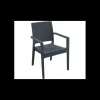 Fauteuil Tressé Ibiza Anthracite Siesta
