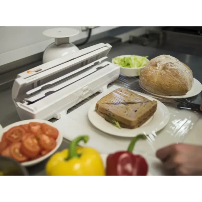 Film Alimentaire 225m Dévidoir Wrapmaster Compact (x3)