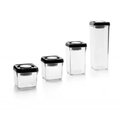 FIN DE SERIE Boîte de Conservation Plastique Carré 400 ml Ibili