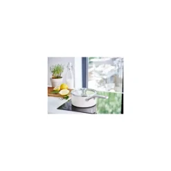 FIN DE SERIE Casserole Émaillée 20cm Crème KitchenAid