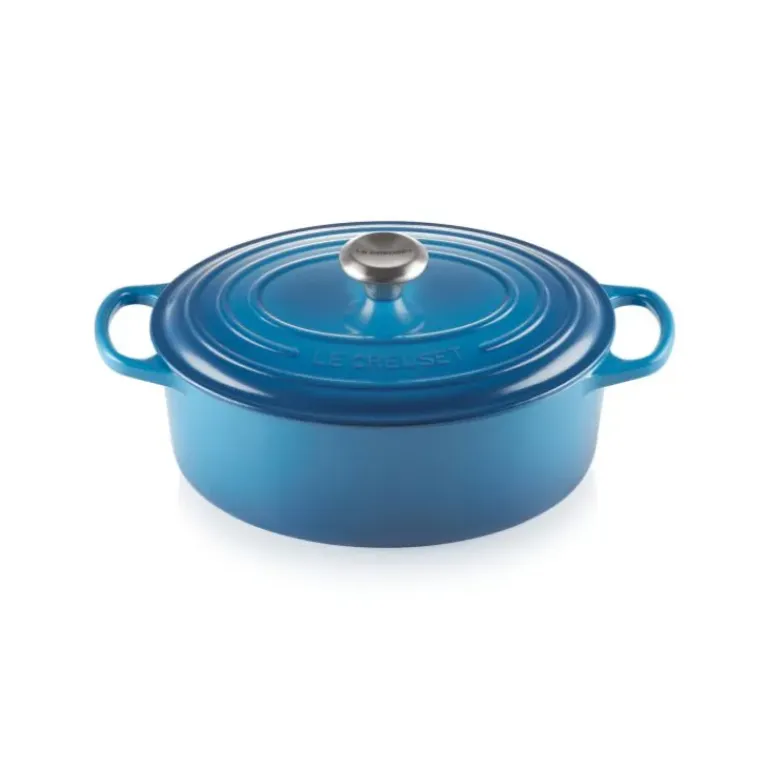 FIN DE SERIE Cocotte en fonte Ovale 29 cm Marseille Le Creuset Signature