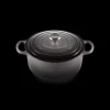FIN DE SERIE Cocotte en Fonte Ronde 26 cm Flint Le Creuset Signature