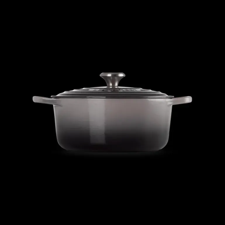 FIN DE SERIE Cocotte en Fonte Ronde 26 cm Flint Le Creuset Signature