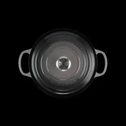 FIN DE SERIE Cocotte en Fonte Ronde 26 cm Flint Le Creuset Signature