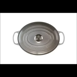 FIN DE SERIE Cocotte en fonte Ovale 29 cm Mist Grey Le Creuset Signature