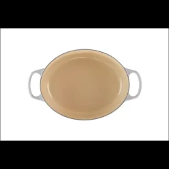 FIN DE SERIE Cocotte en fonte Ovale 29 cm Mist Grey Le Creuset Signature