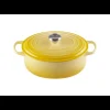 FIN DE SERIE Cocotte en fonte Ovale 31 cm Soleil Le Creuset Signature