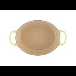 FIN DE SERIE Cocotte en fonte Ovale 31 cm Soleil Le Creuset Signature