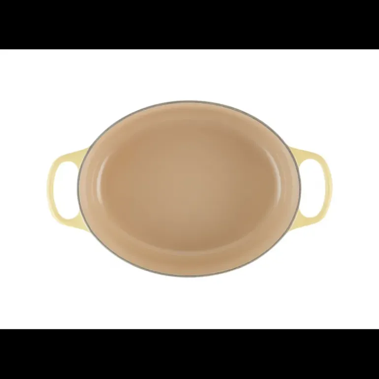 FIN DE SERIE Cocotte en fonte Ovale 31 cm Soleil Le Creuset Signature