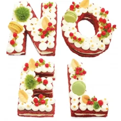 FIN DE SERIE Kit Letter Cake Noël Scrapcooking
