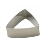 FIN DE SERIE Nonnette Inox Triangle Bombé 6 cm x H 3 cm Gobel