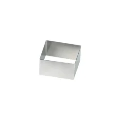 FIN DE SERIE Nonnette Inox Carré 3 cm x H 3 cm Gobel