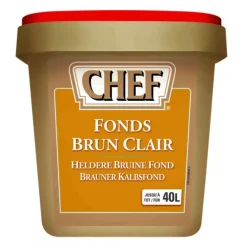 Fonds brun clair 40L 800g