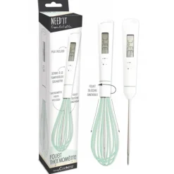 Fouet Thermomètre de Cuisine Amovible 27 cm Need'It