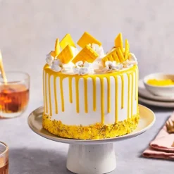 Glaçage Choco Drip Jaune 180 g Funcakes