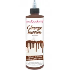Glaçage Marron goût Chocolat 130 g Scrapcooking