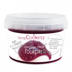 Glaçage Miroir Pourpre 300 g Scrapcooking