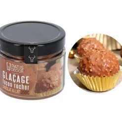 Glaçage Rocher Chocolat au Lait 250 g Patisdécor