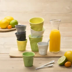 Gobelet Froissé Blanc 8cl Revol