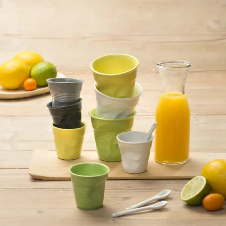 Gobelet Froissé Blanc 8cl Revol