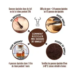 Gousse de Vanille d’Ouganda Patisdécor (x2)