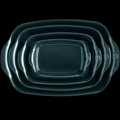 Grand Plat à Four Rectangulaire en Céramique 42,5 x 28 cm Belle-Île Emile Henry