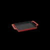 Gril en Fonte rectangulaire 35 x 22 cm Rubis Chasseur