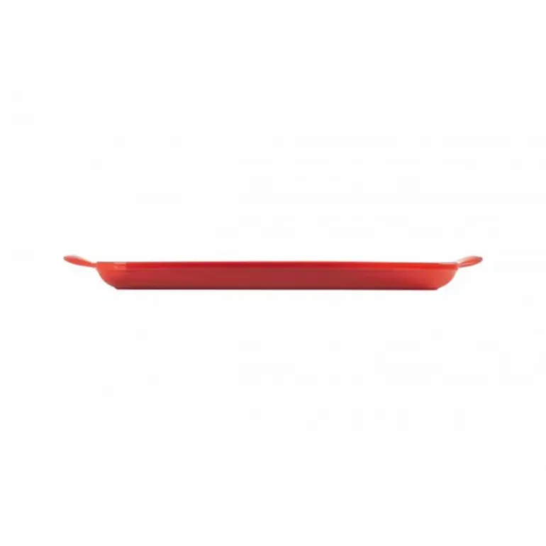 Gril en Fonte Rectangulaire 32 cm Cerise Le Creuset