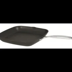 Grill Carré Castel'Pro 28 cm Poignée Fixe Ultralu Cristel