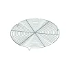 Grille Ronde avec pieds Chromée Ø 20 cm