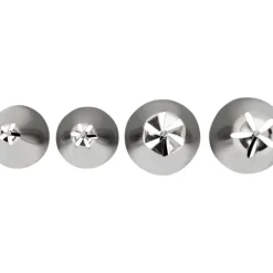 Kit 4 Douilles Pâtissières Inox Fleurs Wilton