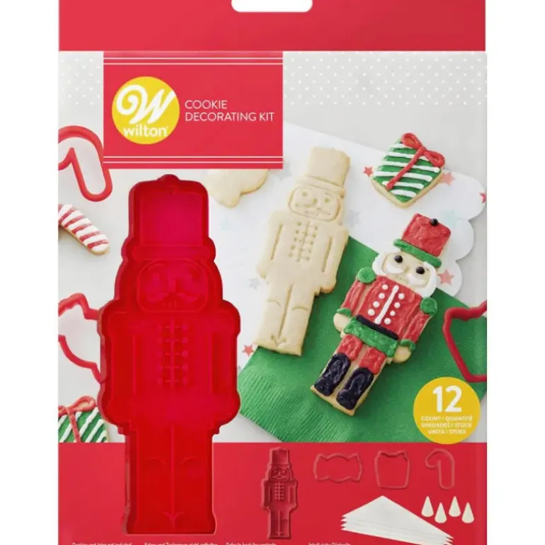 Kit Biscuit Casse-Noisettes 12 pièces Wilton