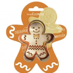 Kit Biscuit de Noël Bonhomme 8,7 cm Scrapcooking