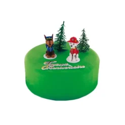 Kit Décor Gâteau Pat Patrouille (5 pièces)
