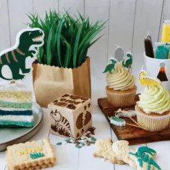 Kit Décoration Biscuit Motif Dinosaure Scrapcooking